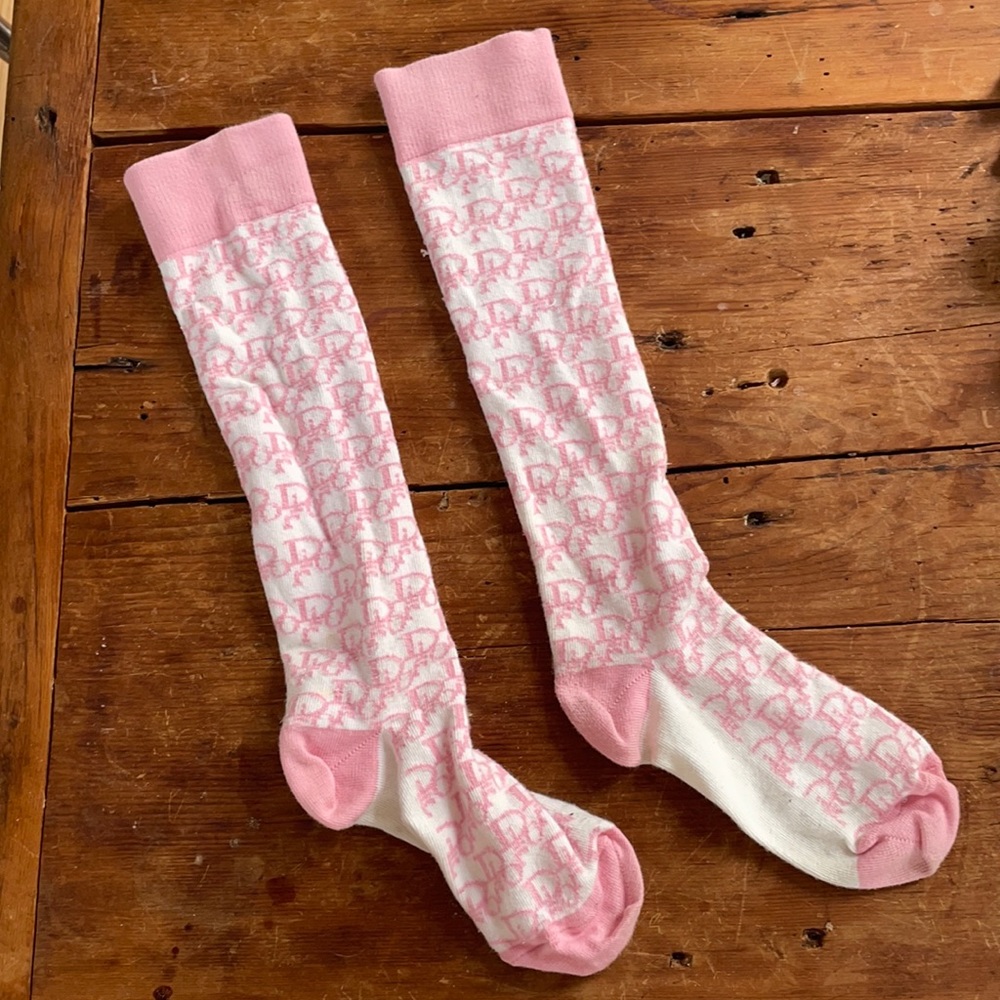 Y2K Dior knee socks